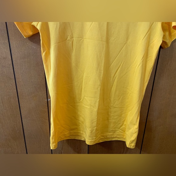 Yellow Nike Dri- Fit Workout Short Sleeve T-shirt Tee Top Shirt Size XS EUC - Picture 3 of 6